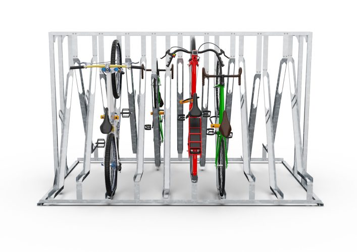SecurePro Semi Vertical Bike Rack